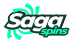 SagaSpins Casino Logo from Green Champions Leader Casino